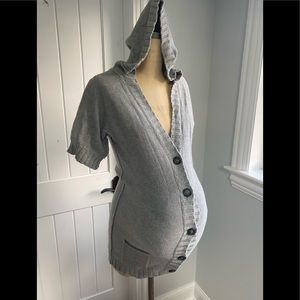 🌺 Motherhood Maternity women cardigan sweater size M
